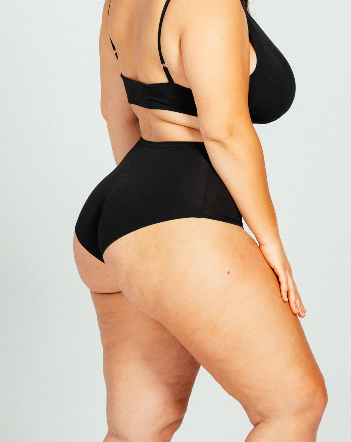 boyshort - black
