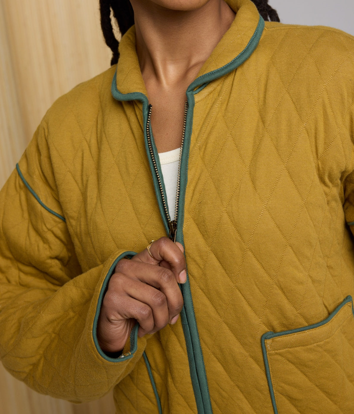 Elderberry Quilted Jacket - Cumin