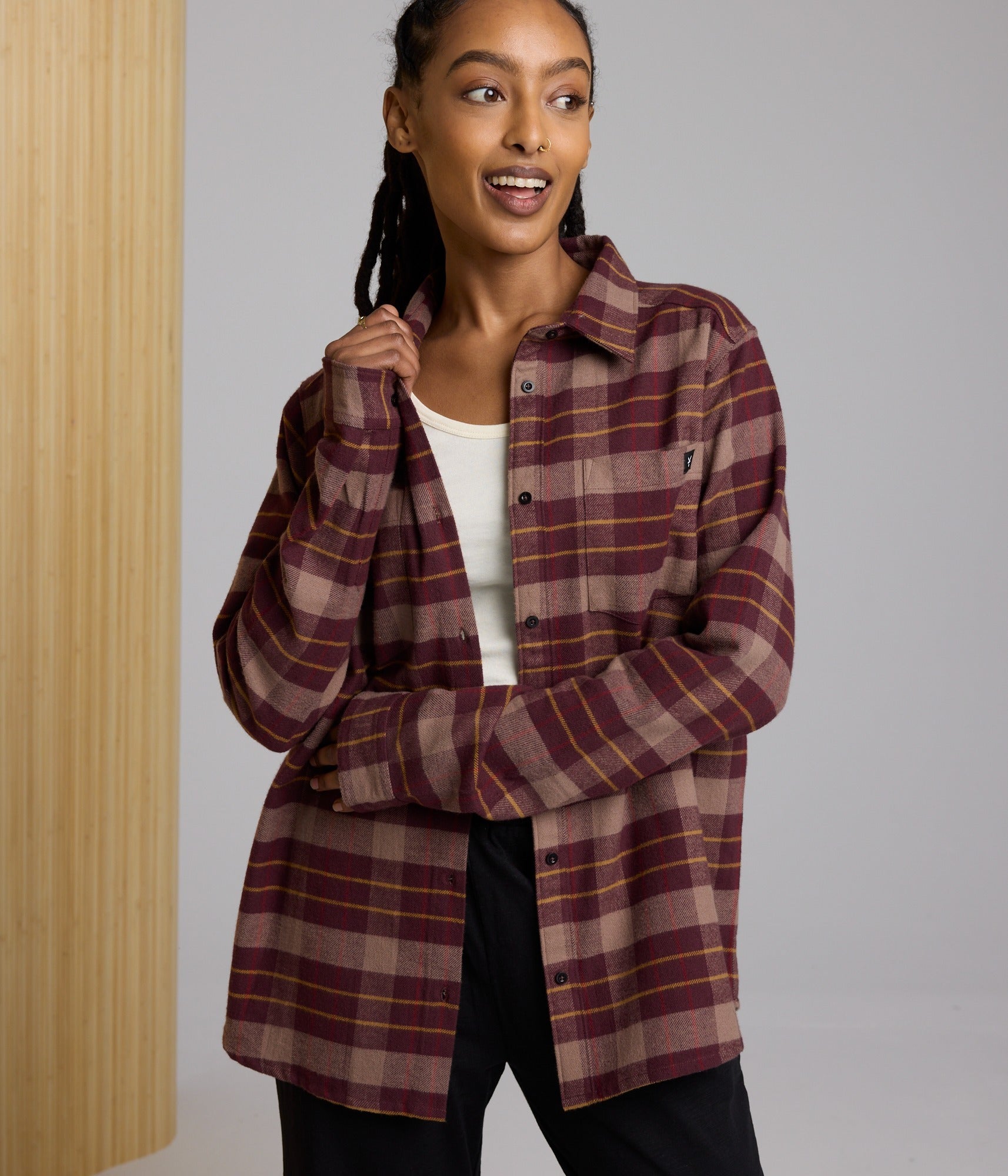 Unisex Flannel - Fudge