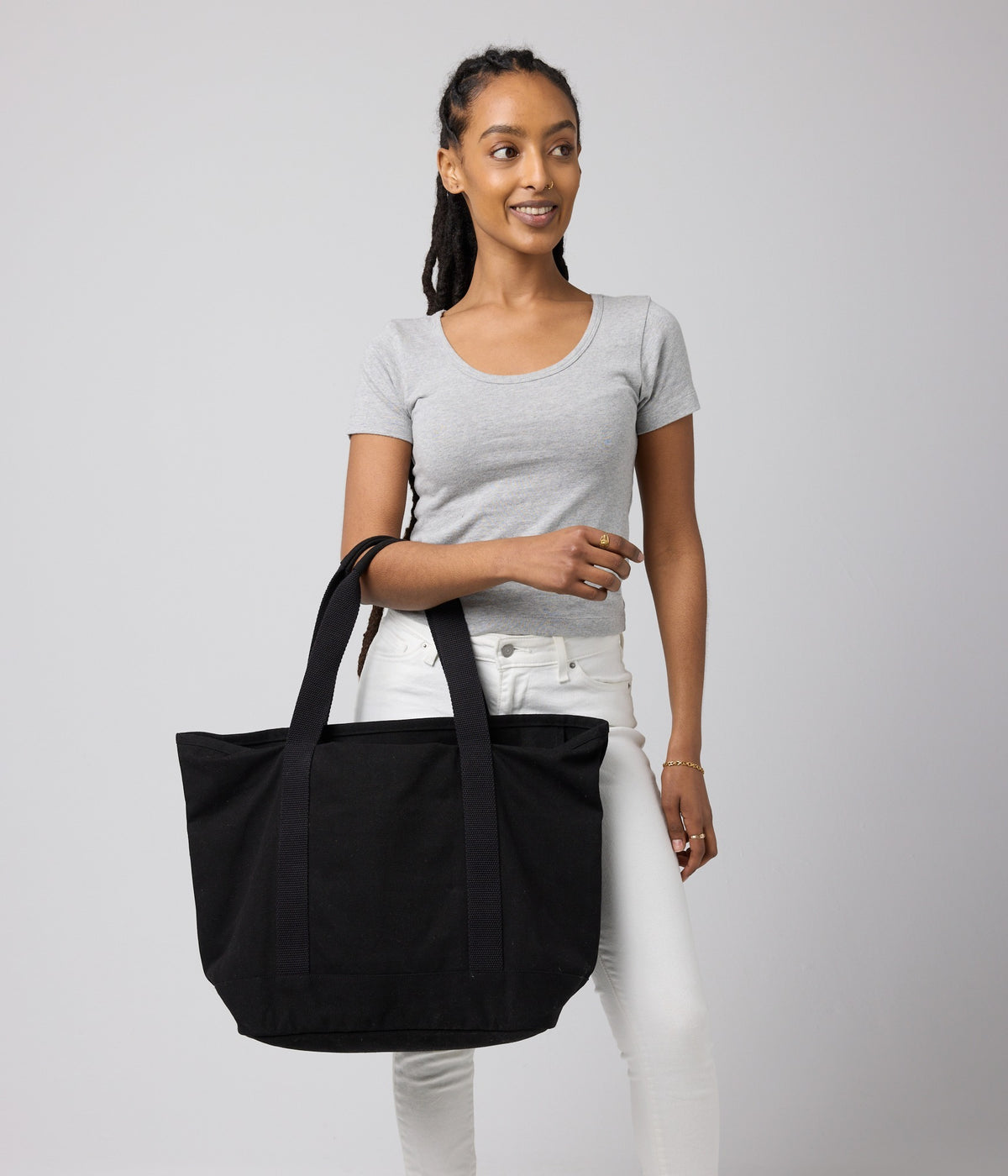 Heavyweight Weekend Tote - Black