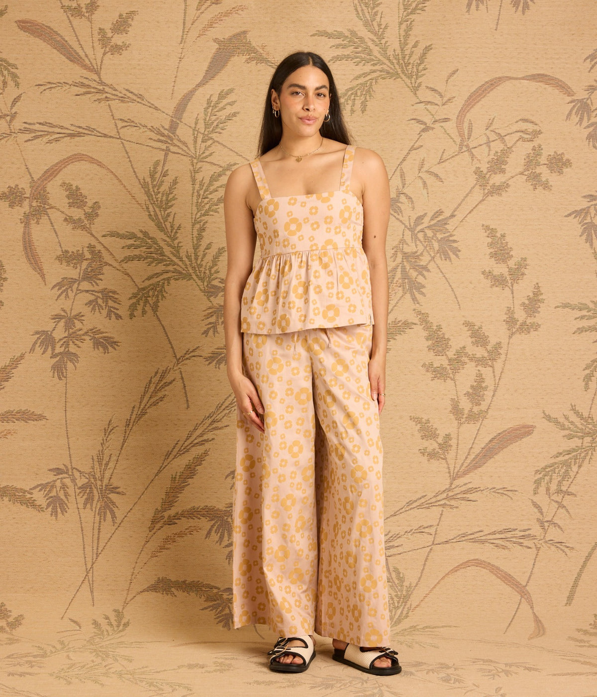 Sunset Pant - Tearose Floral