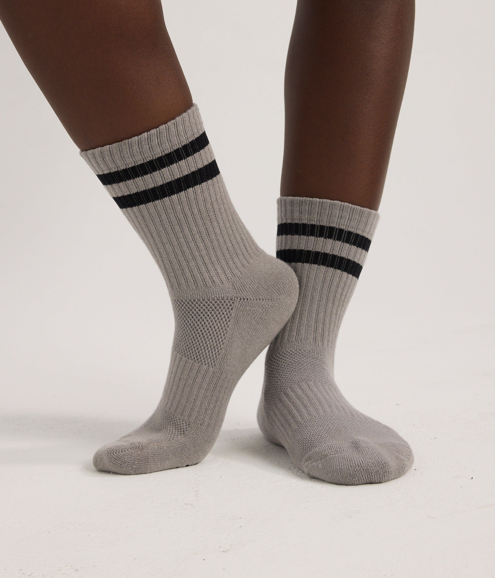 Unisex Socks - Grey/Black