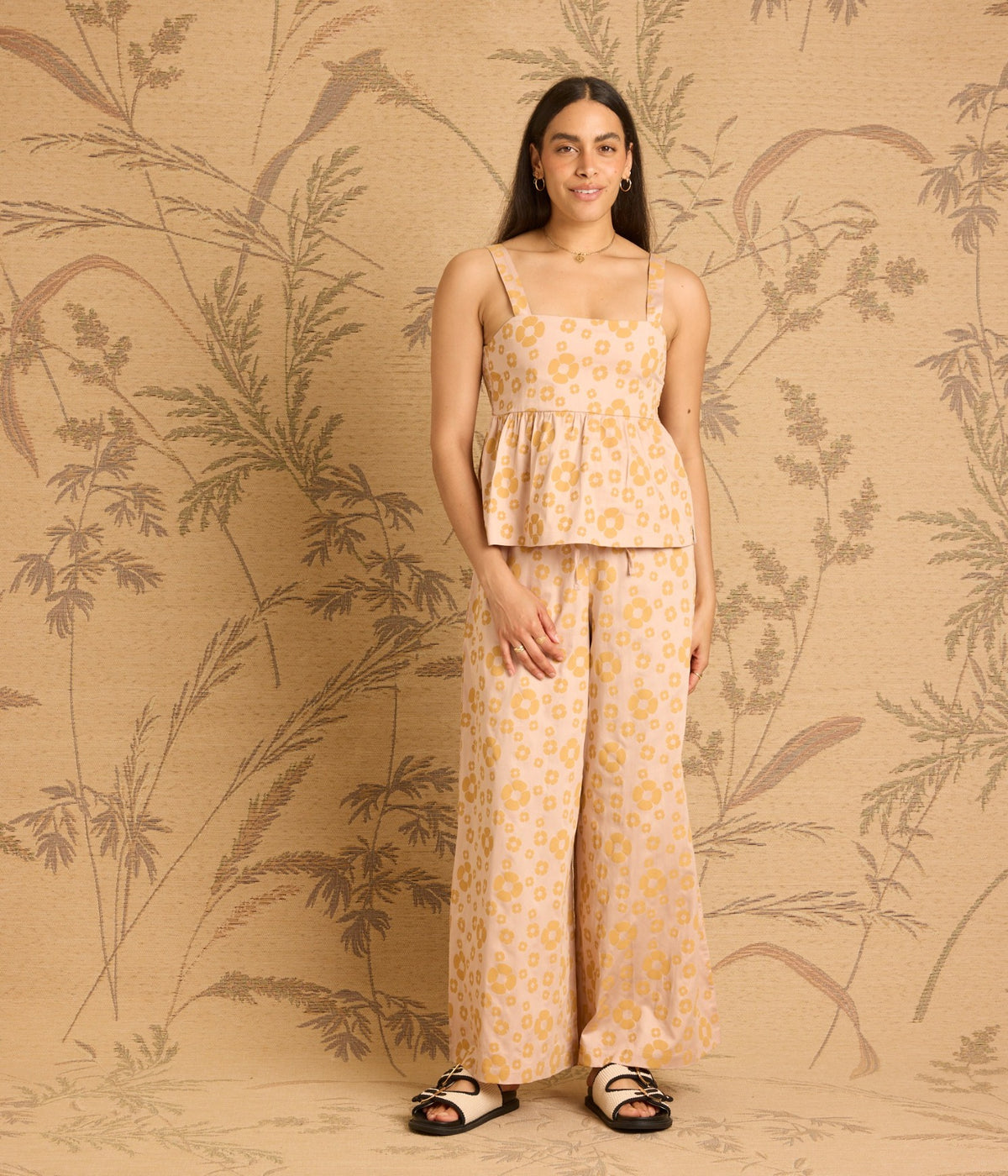 Sunset Pant - Tearose Floral