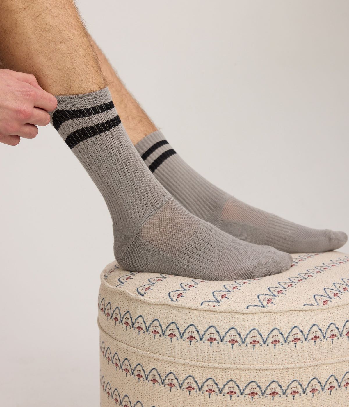 Unisex Socks - Grey/Black