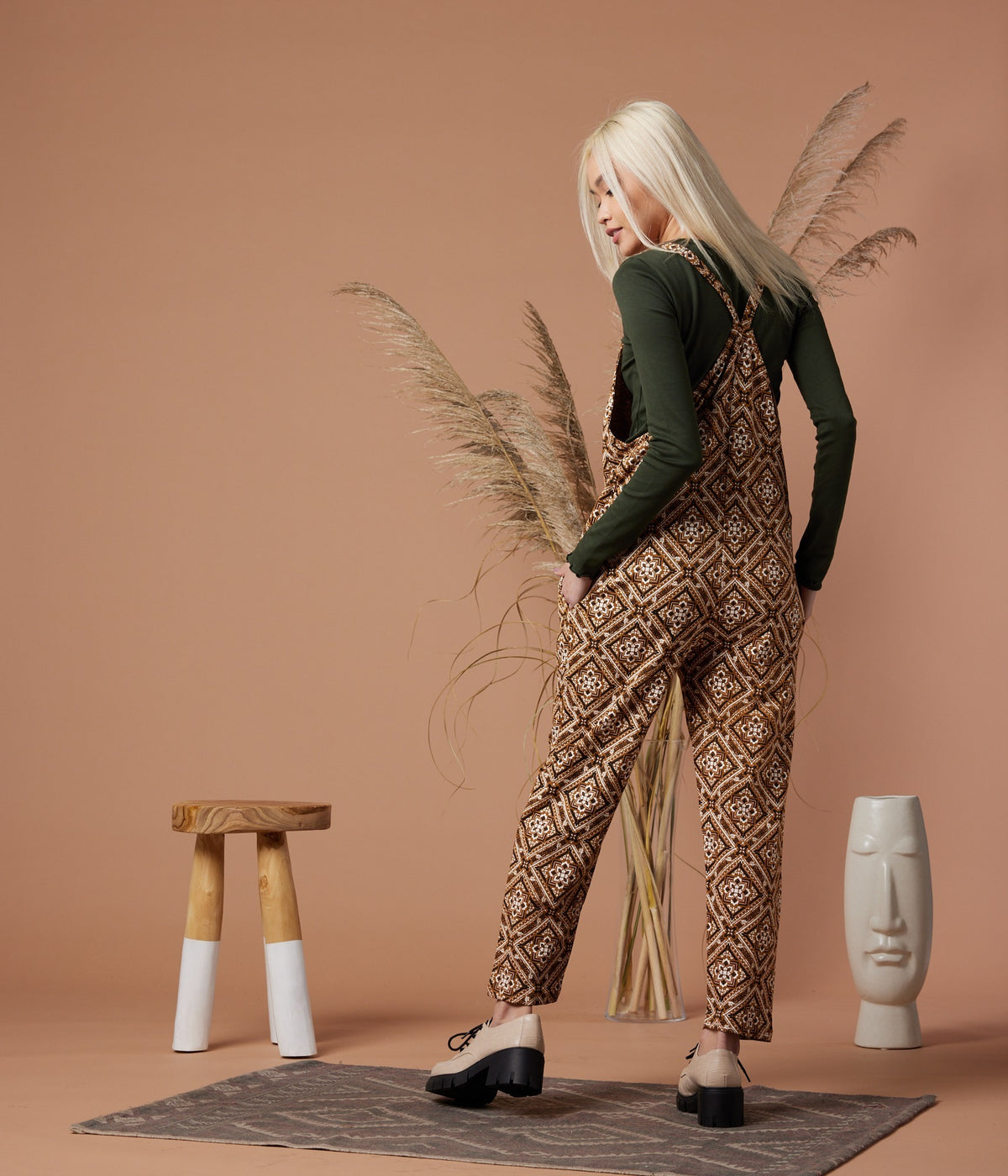 Cadence Overall - Cider Boho