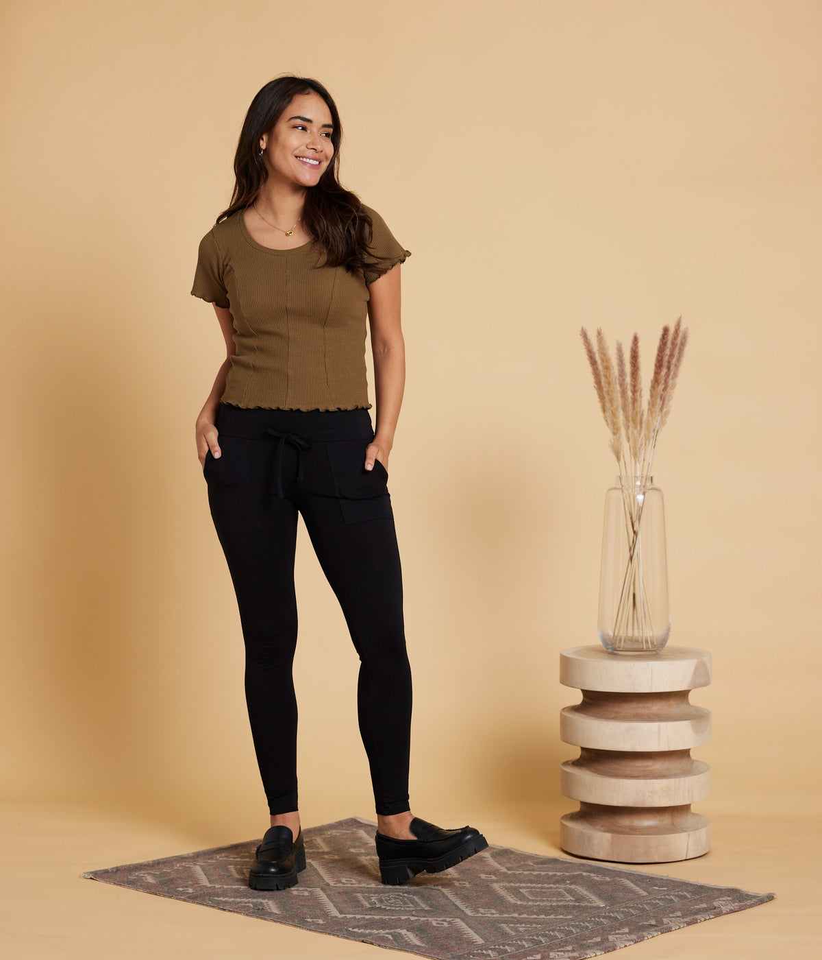 Cricket Top - Teak