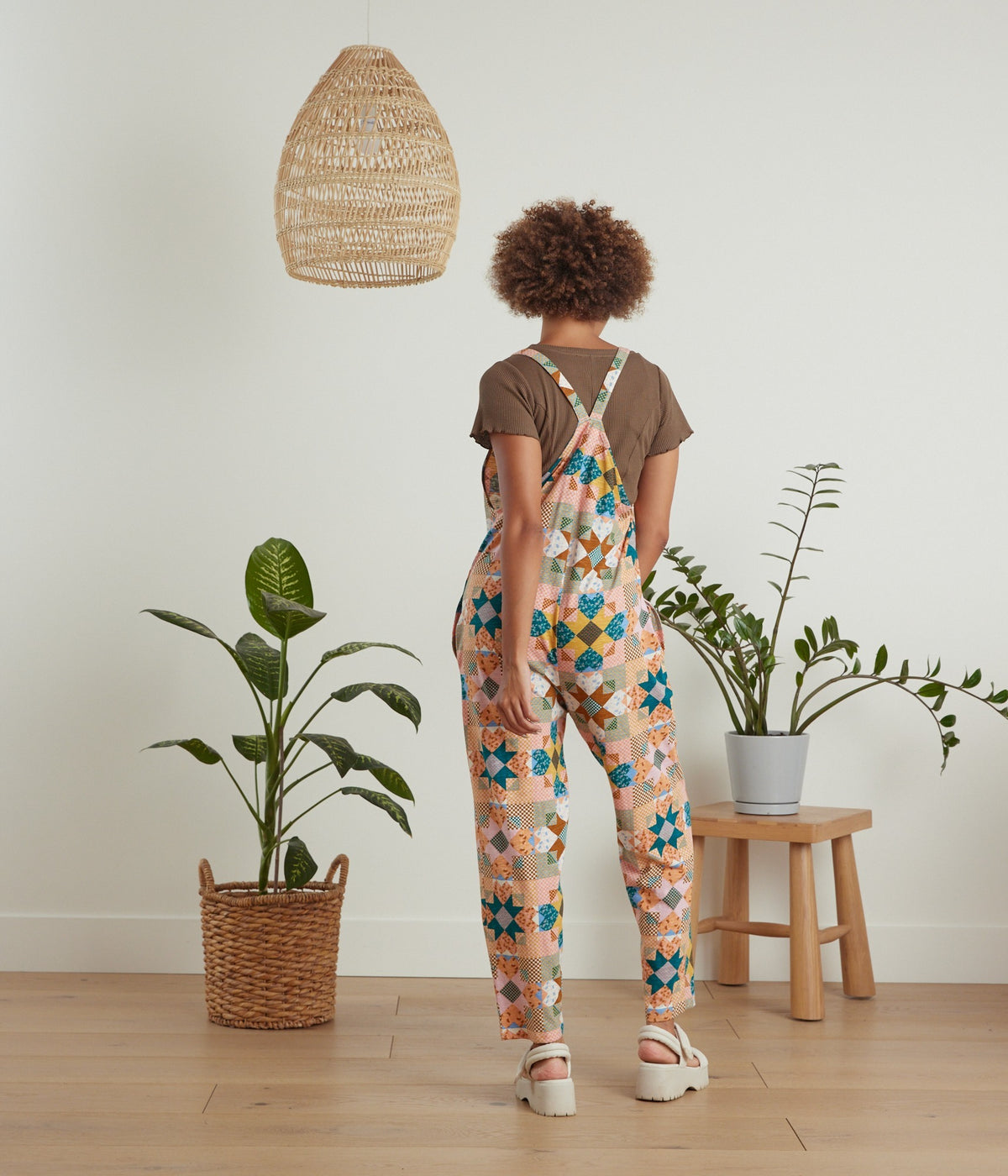 Cadence Overall - Star Quilt