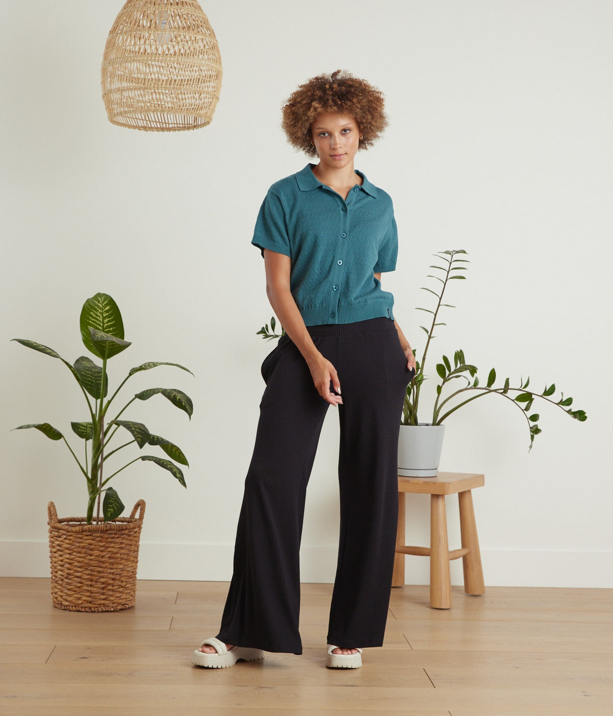 Antigua Knit Top - Marine