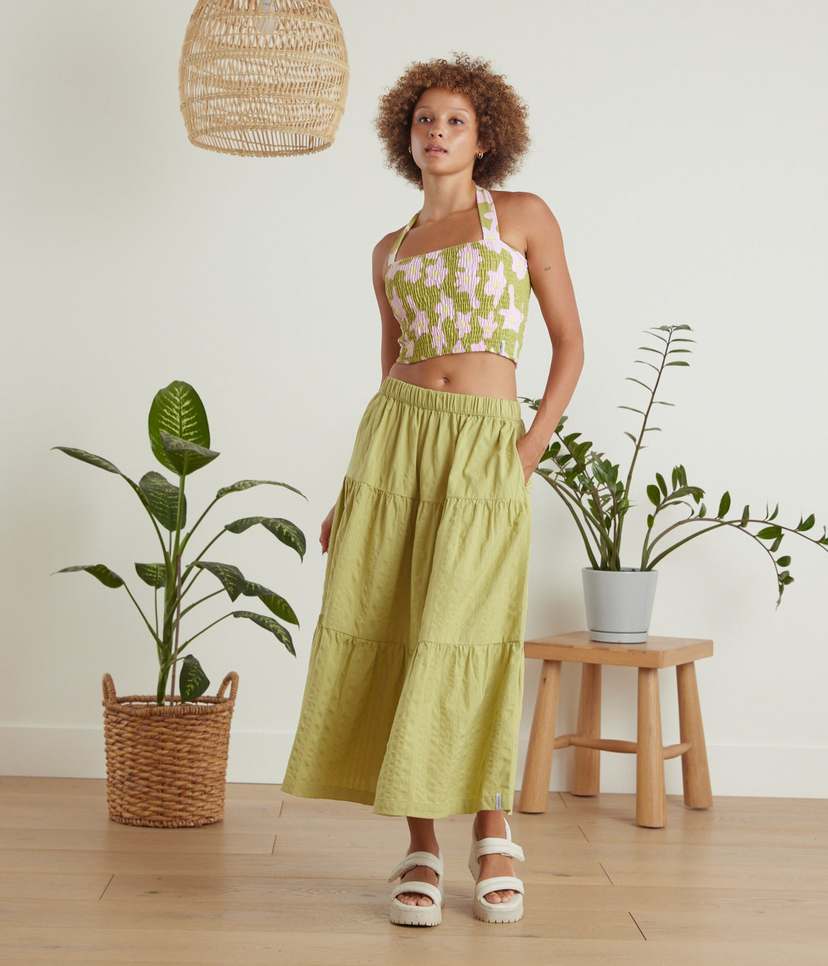 Viola Tank - Dripping Flowers