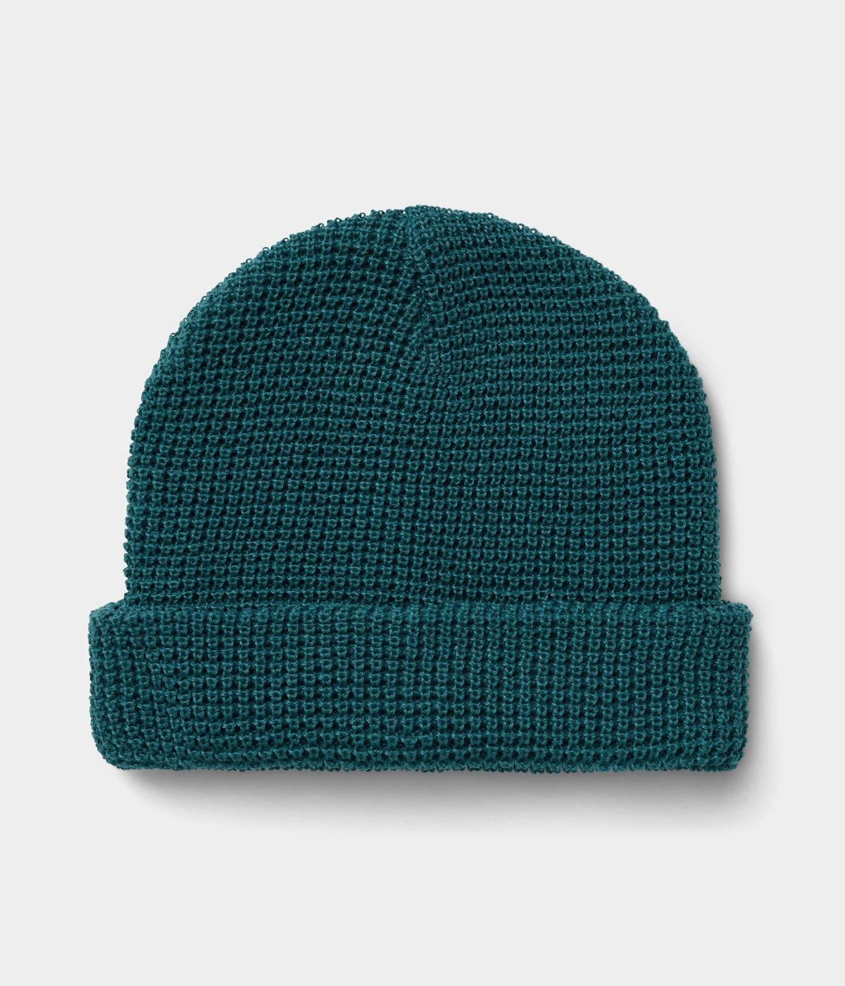 Recycled Waffle-Knit Beanie - Marine