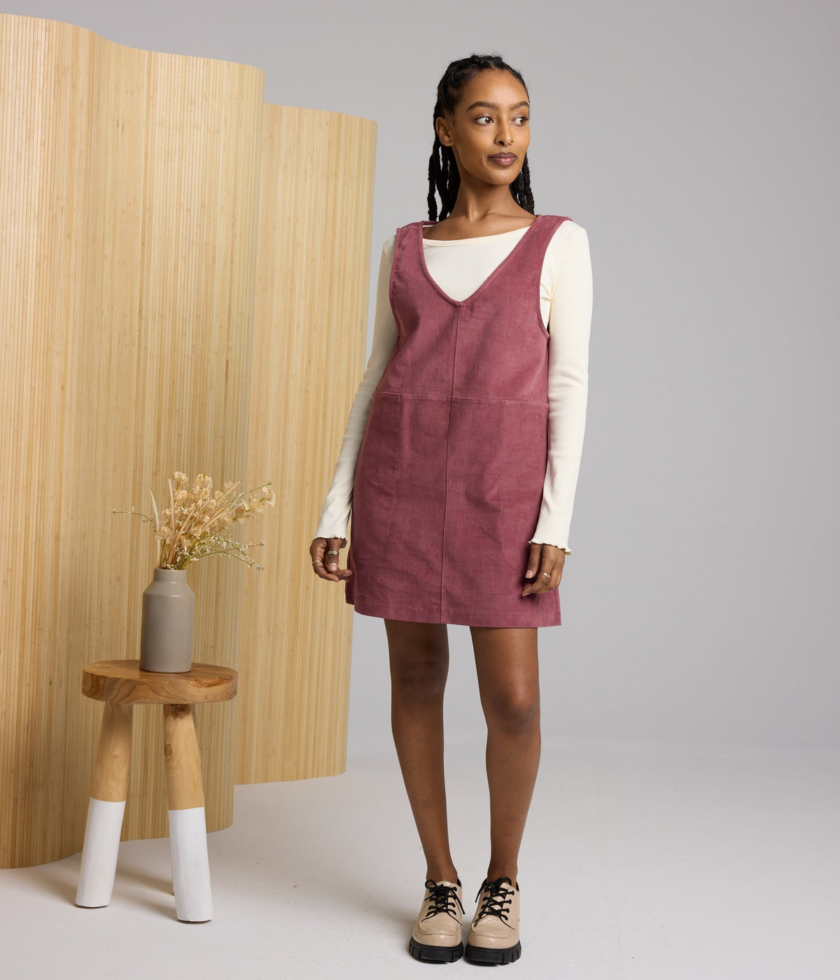 Barton Dress - Mulberry