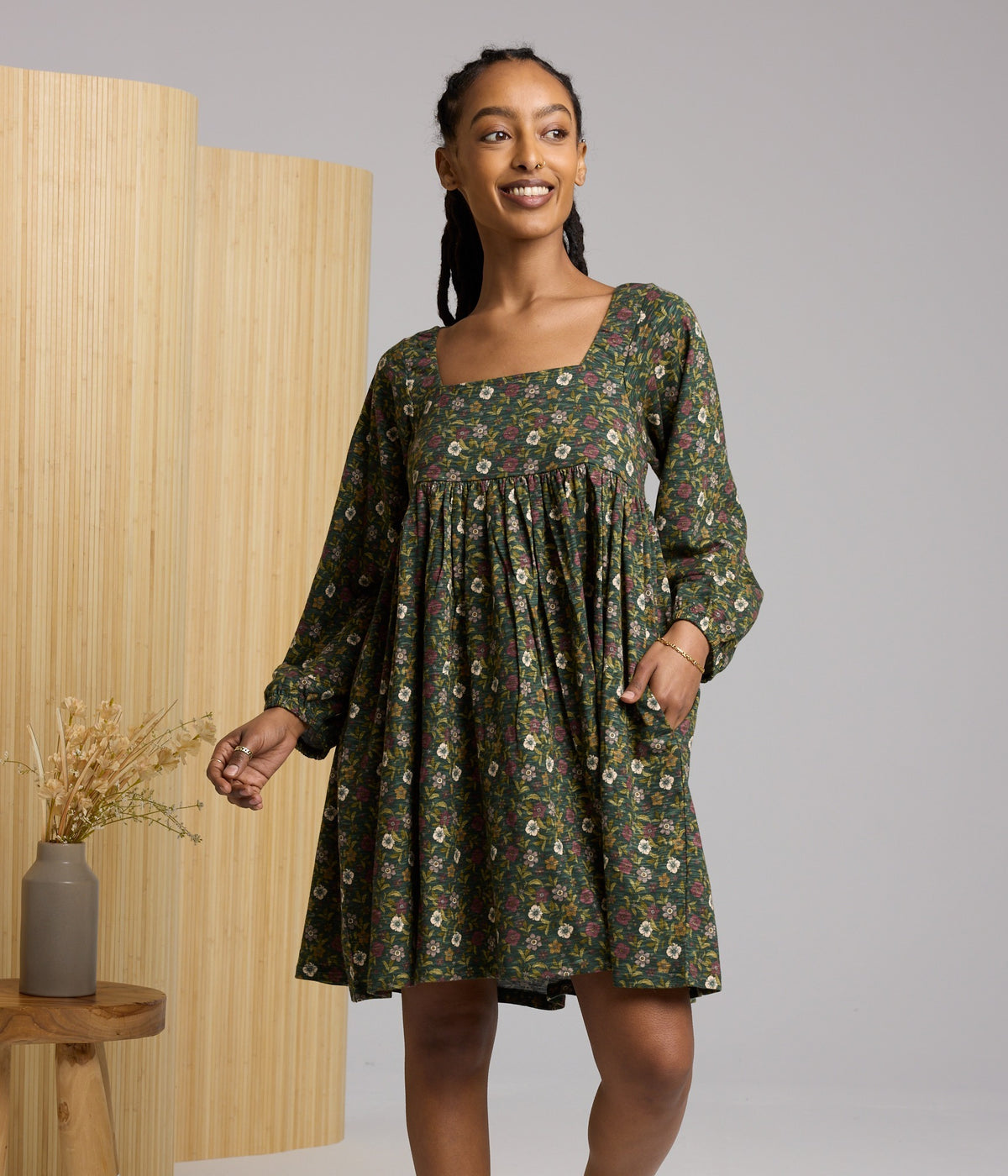 Ambrose Dress - Forest Bloom