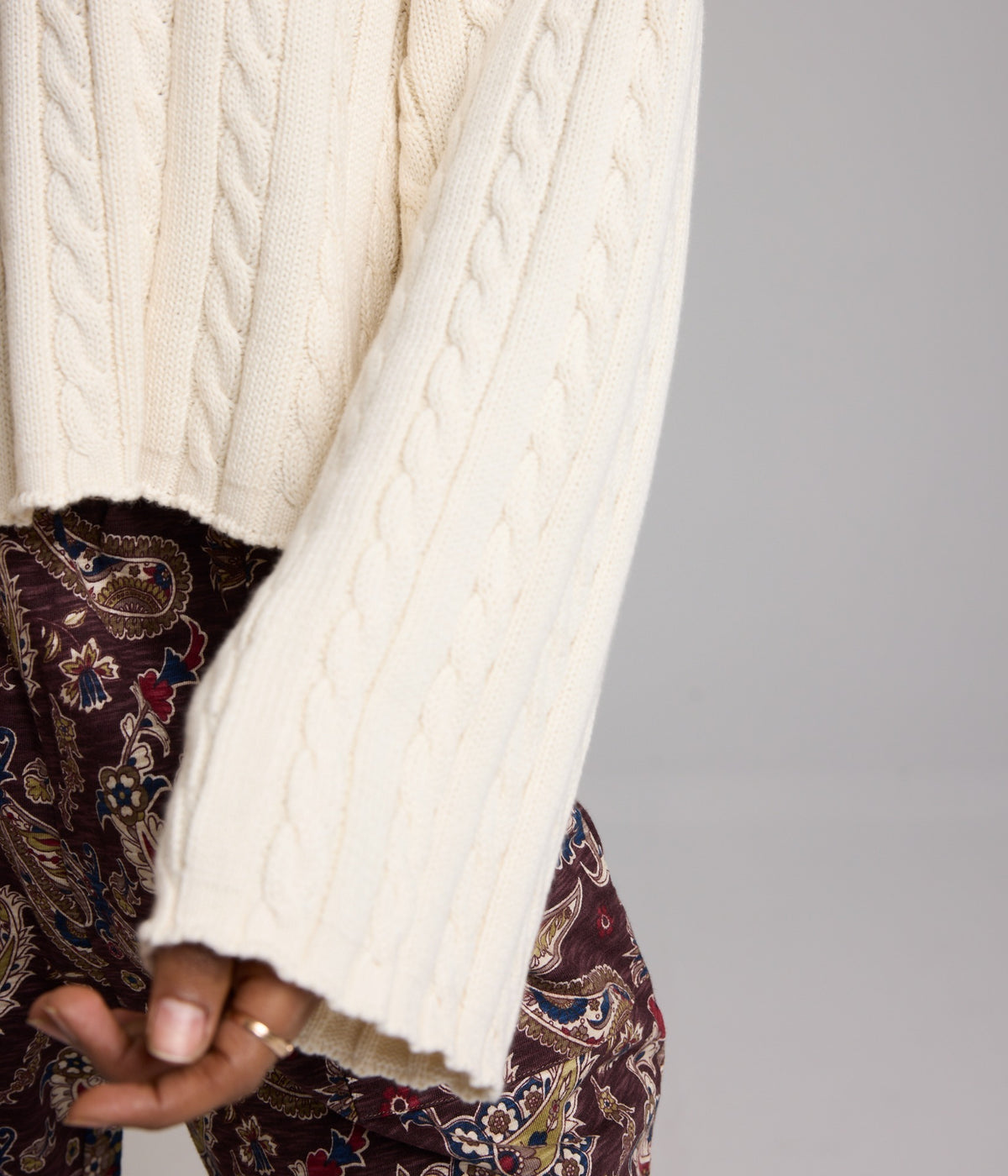 Bizzy Sweater - Pearl