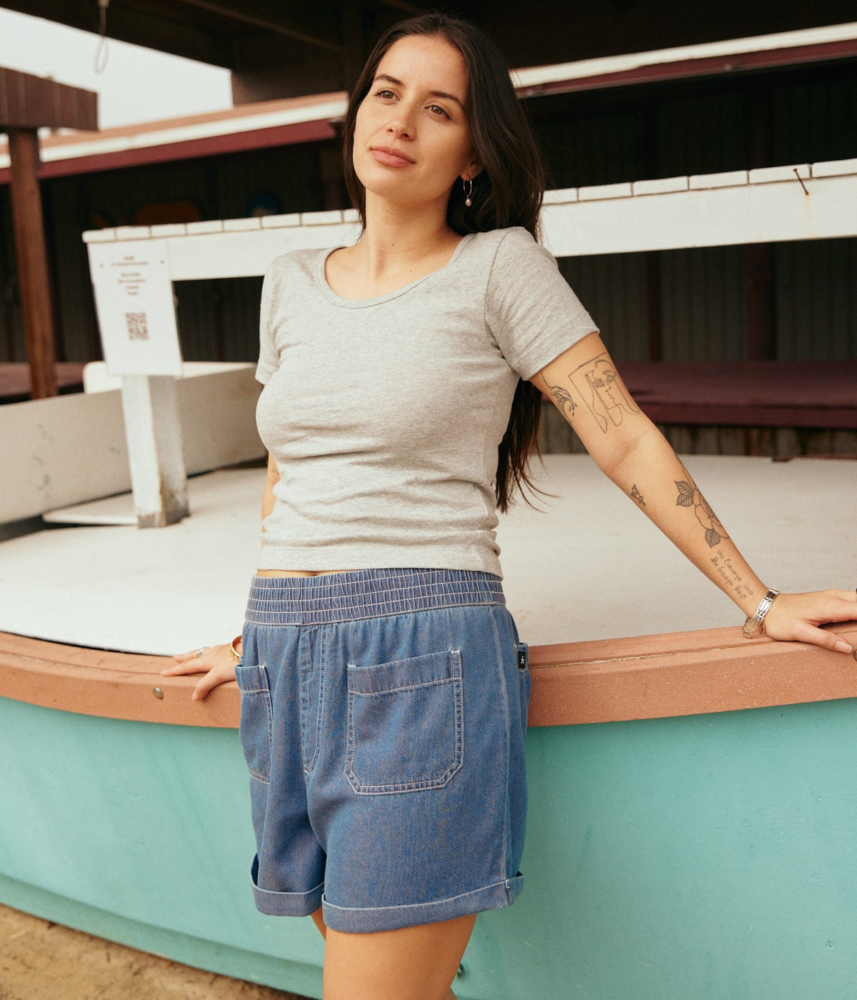 Wimberly Short - Dark Wash