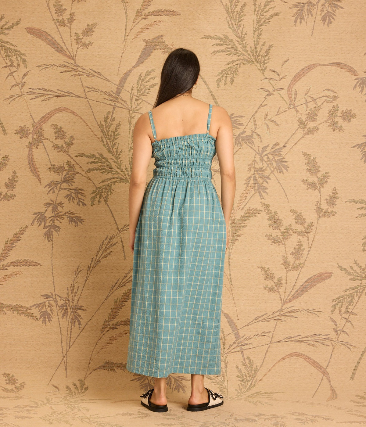 Atlas Dress - Mermaid/Blonde