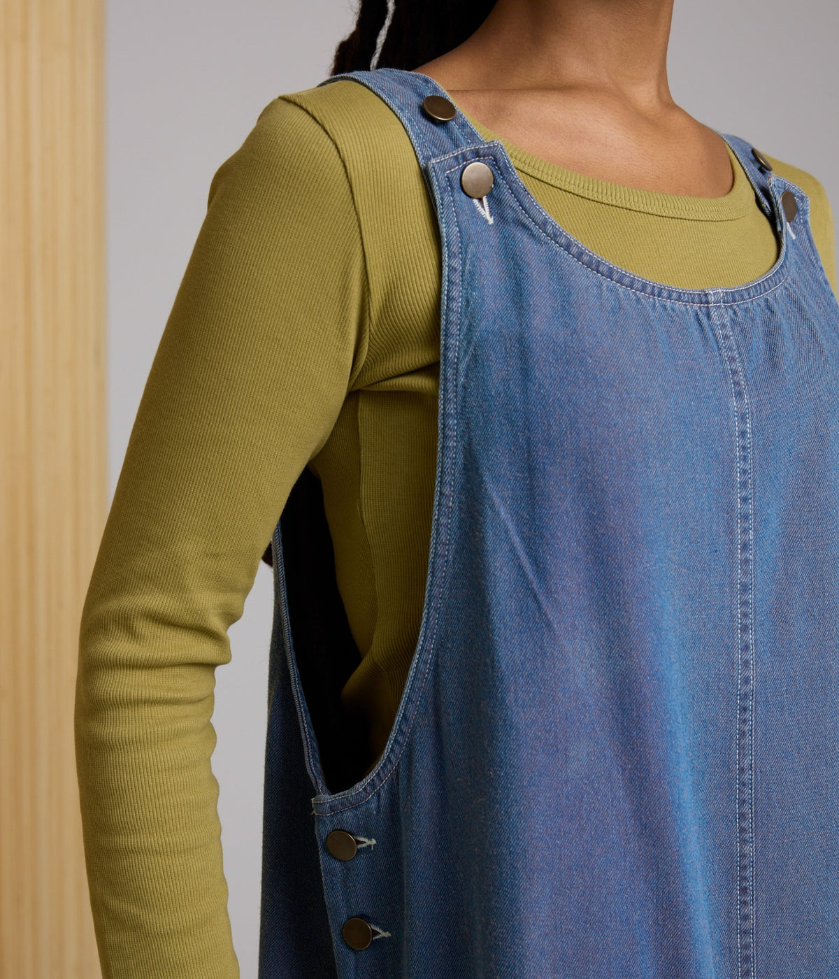 Healer Dress - Dark Wash