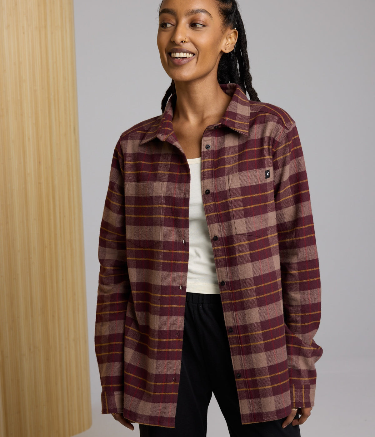 Unisex Flannel - Fudge