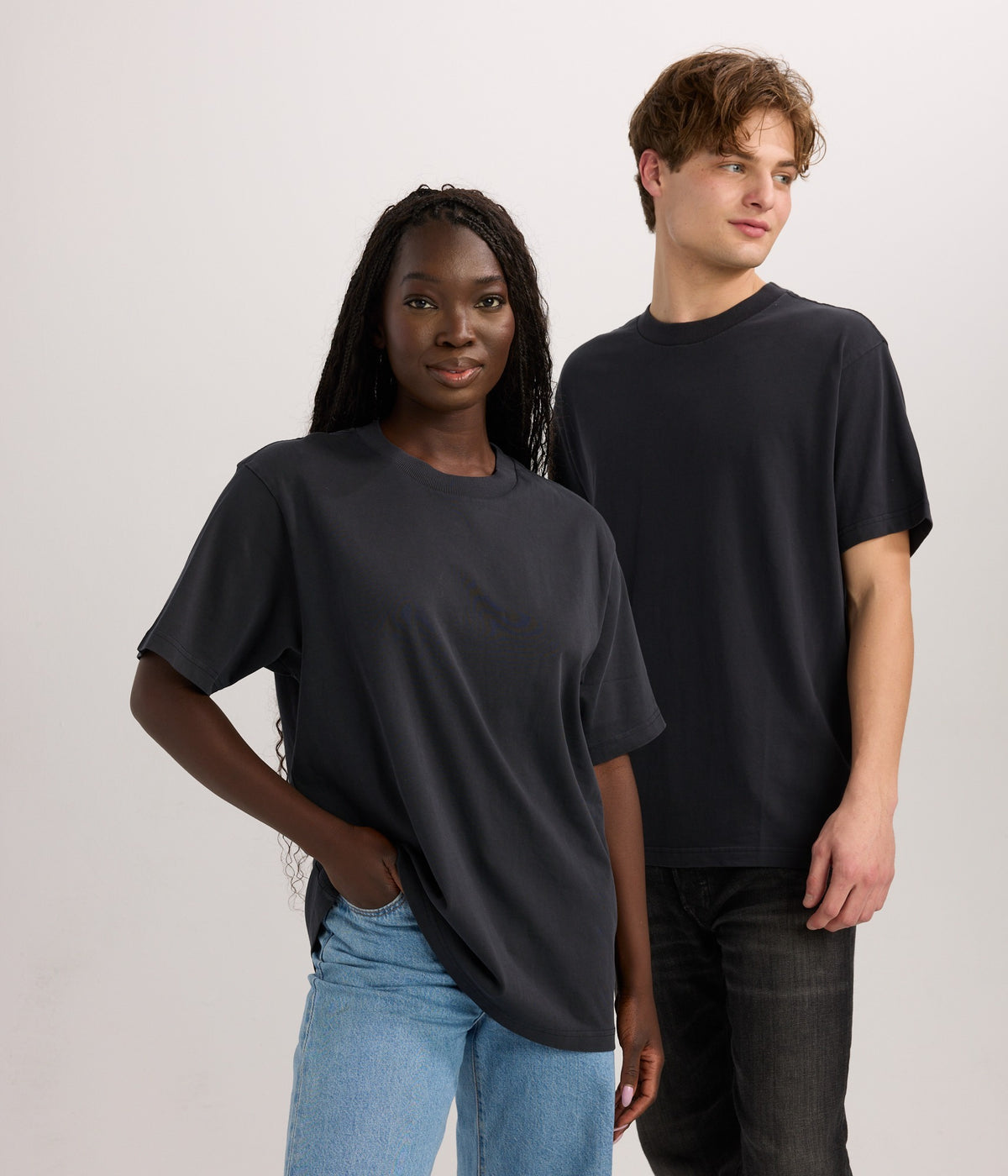 Unisex Beefy Tee - Washed Black