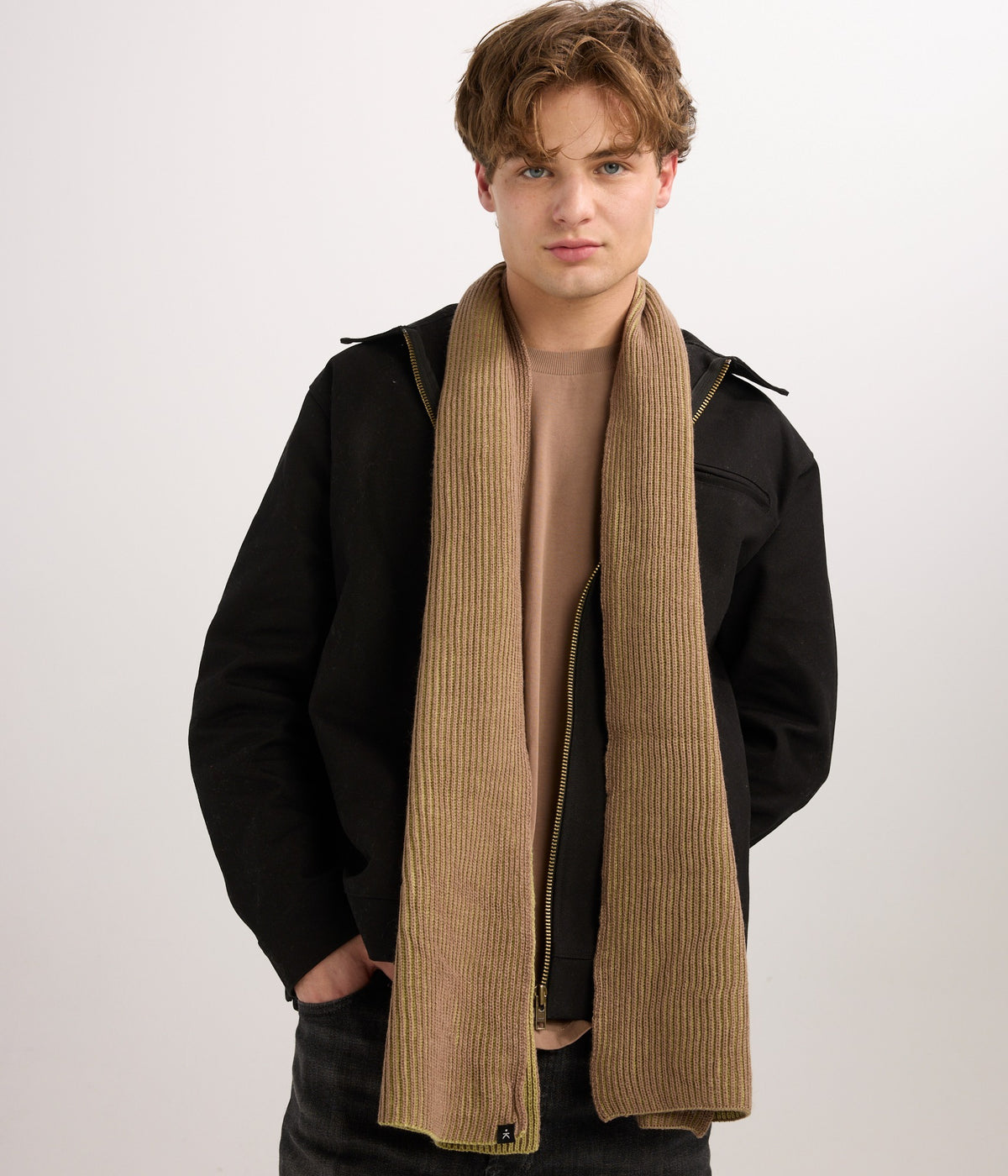 Illusion Scarf - Lemongrass/Pinto