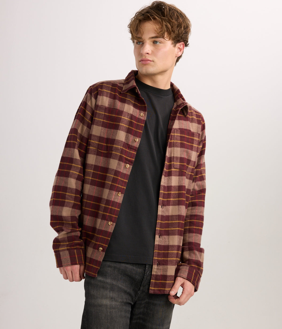 Unisex Flannel - Fudge
