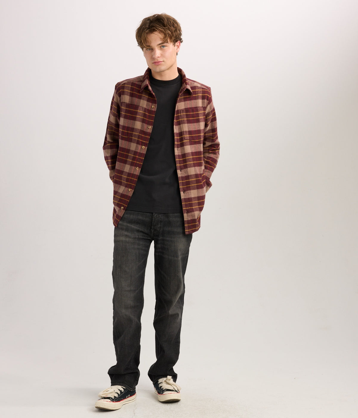 Unisex Flannel - Fudge