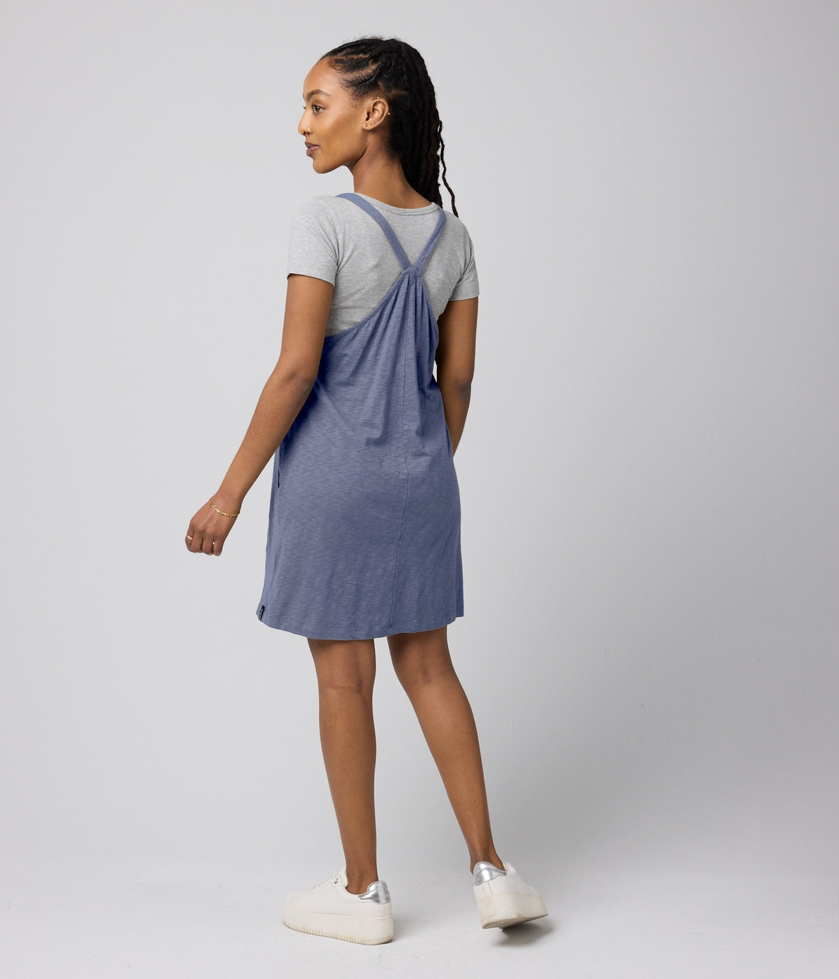 Macy Dress - Indigo