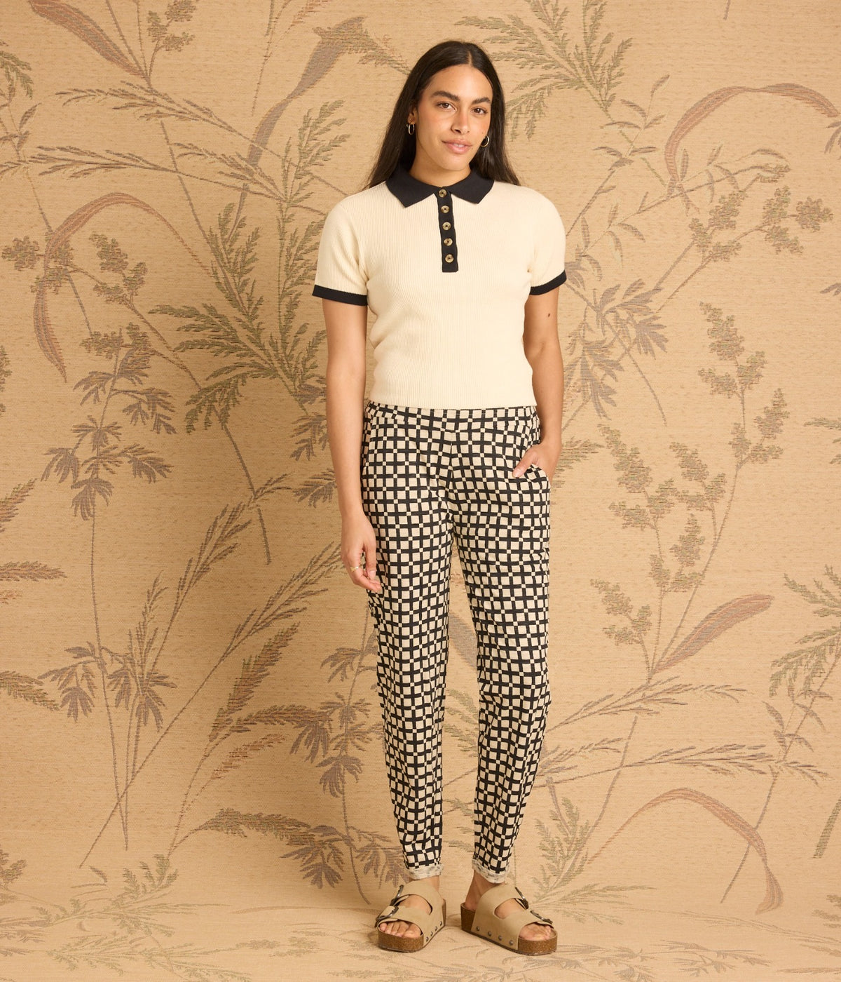 Sequoia Pant - Eucalyptus Check