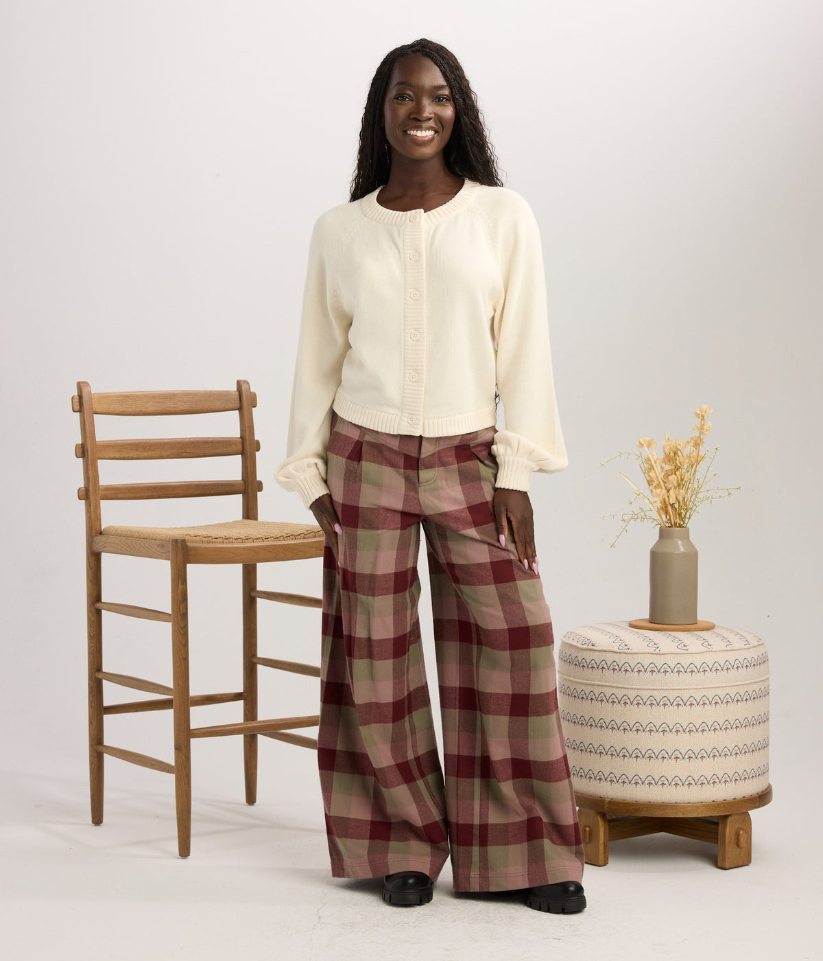 Banks Cardigan - Pearl