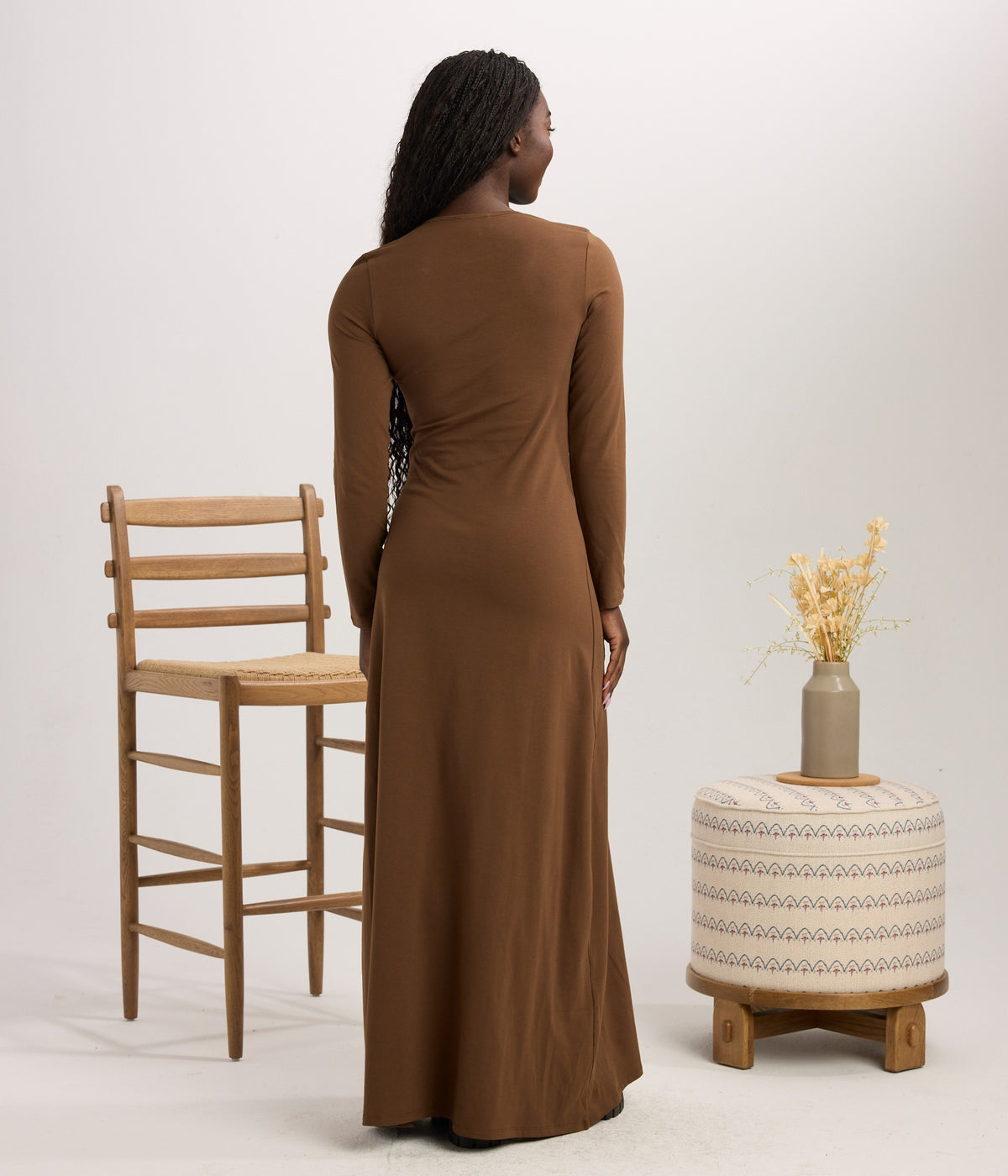 Magnolia Dress - Chocolate