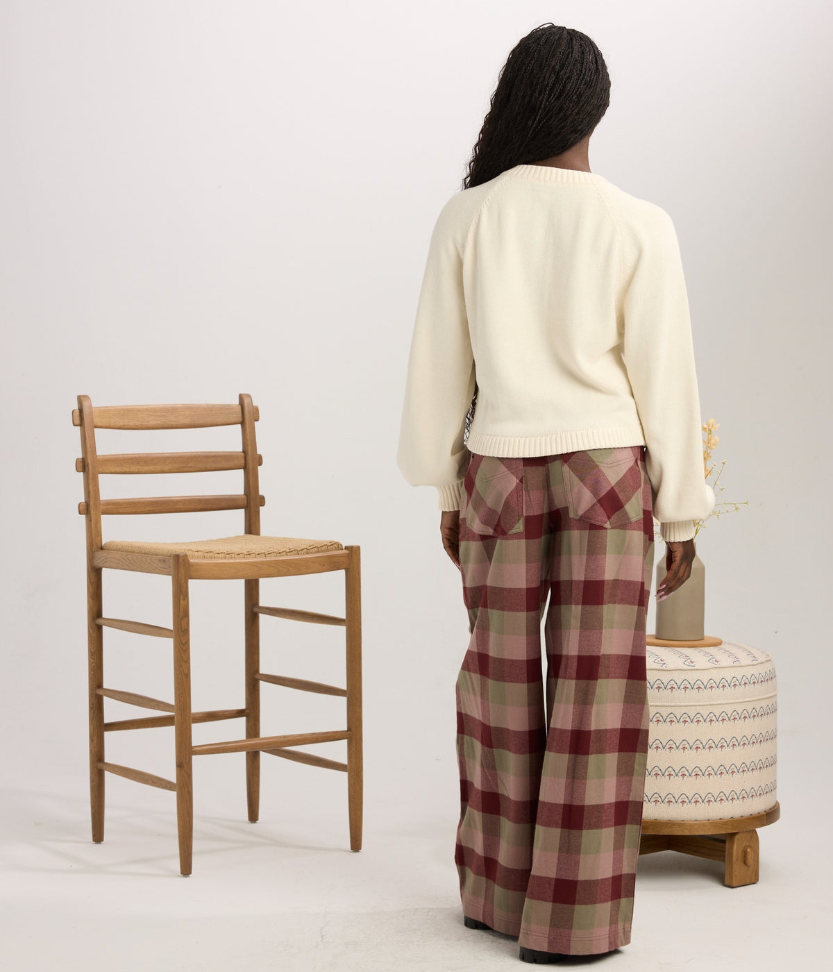 Wells Pant - Flint Plaid