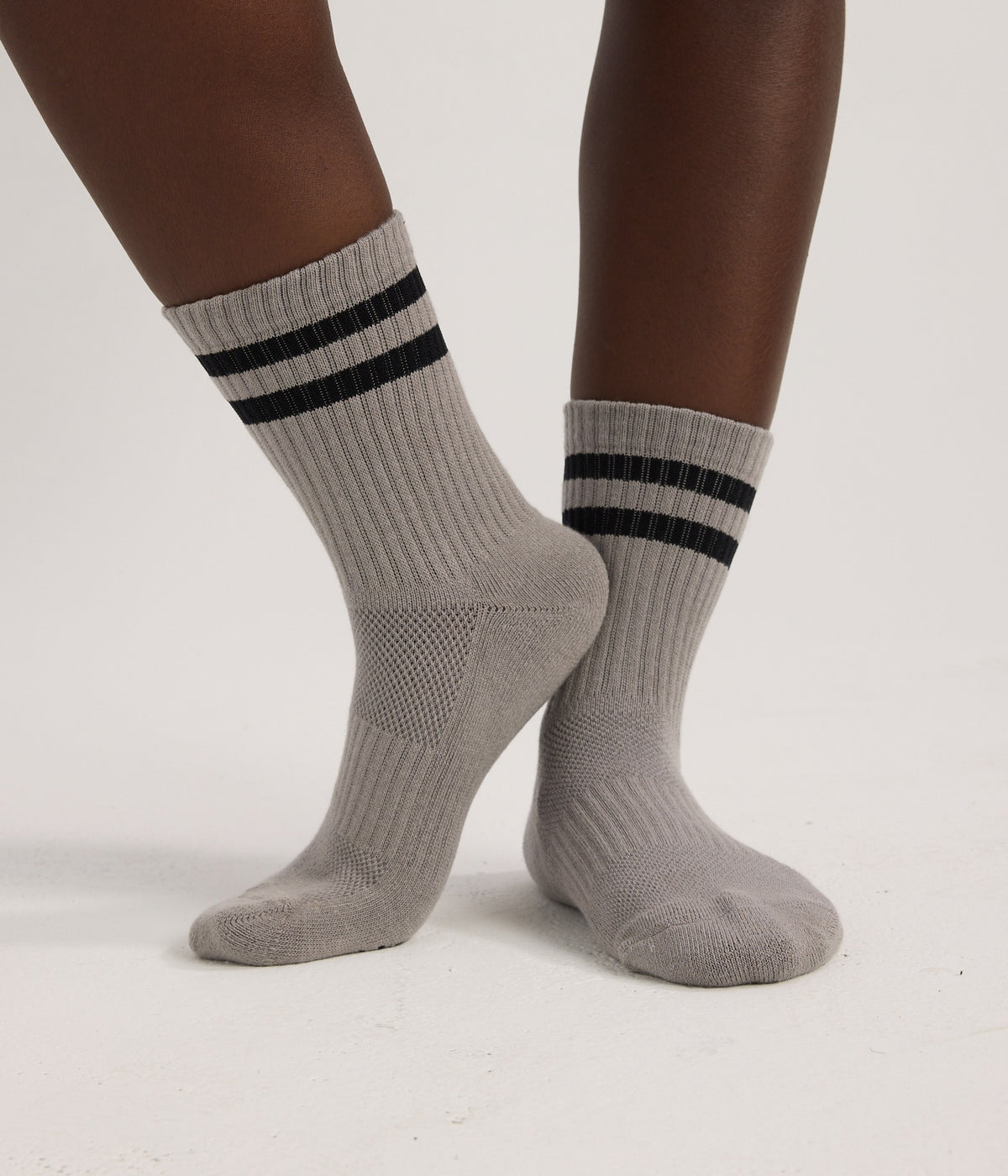 Unisex Socks - Grey/Black
