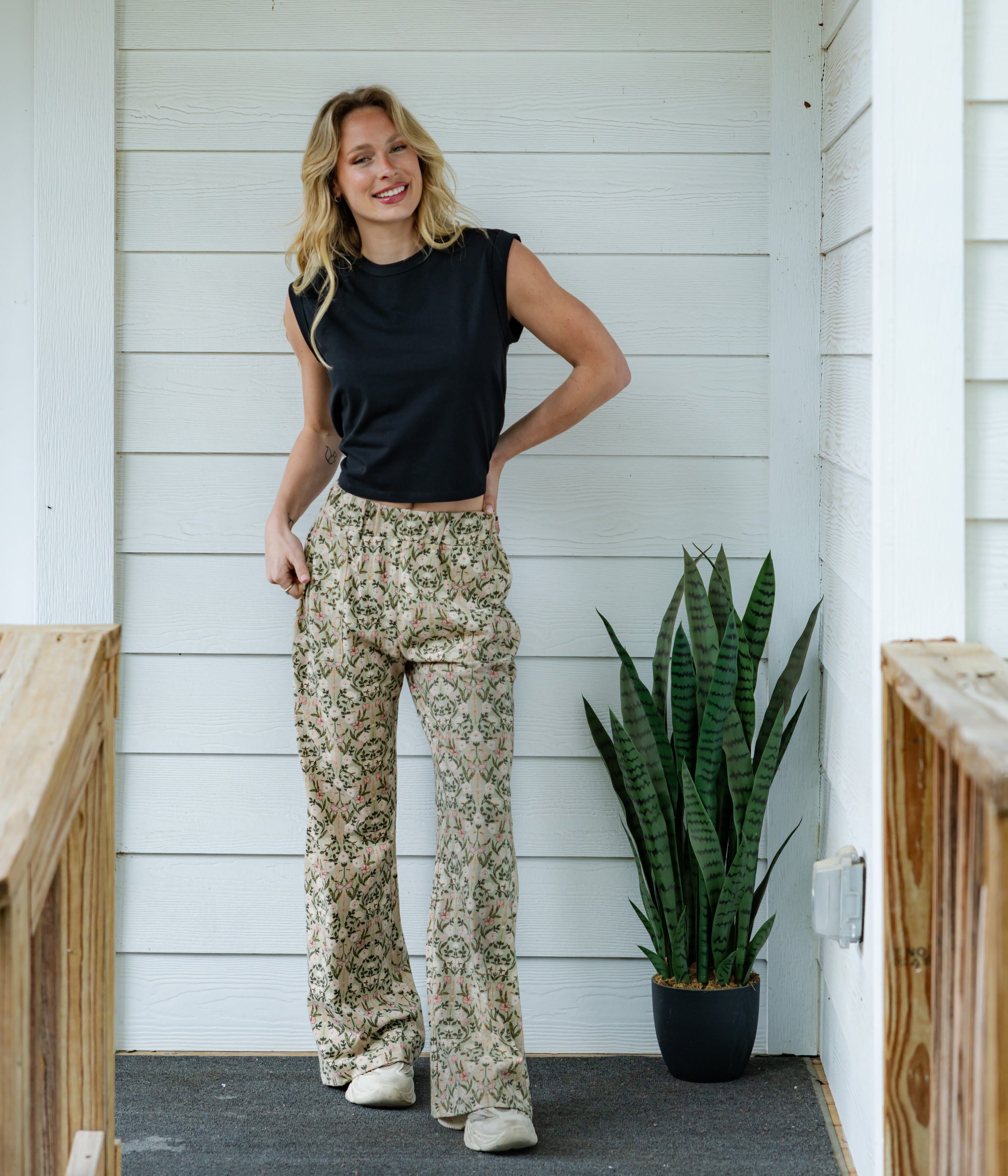 Thorn Pant - Victorian Floral
