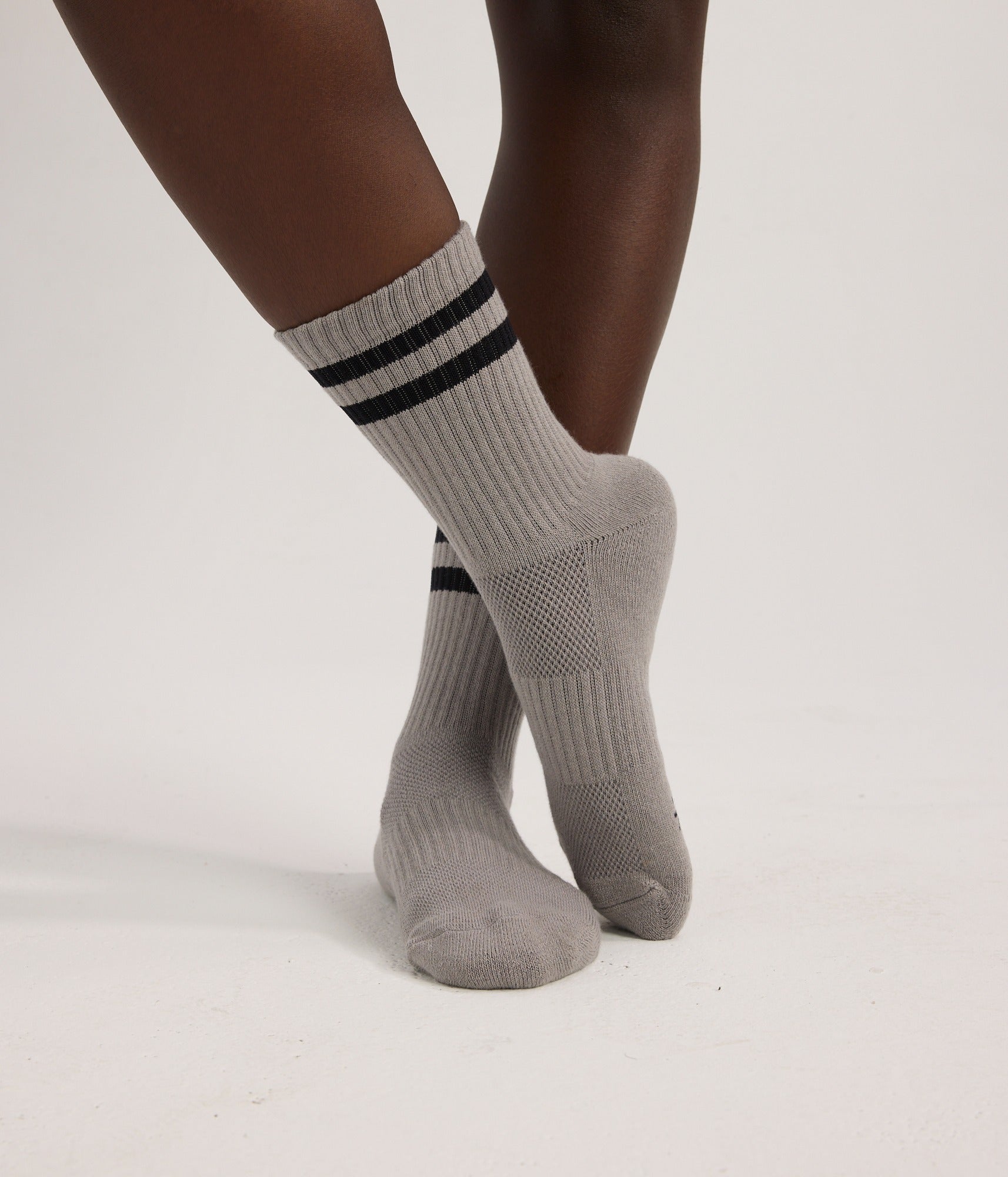 Unisex Socks - Grey/Black