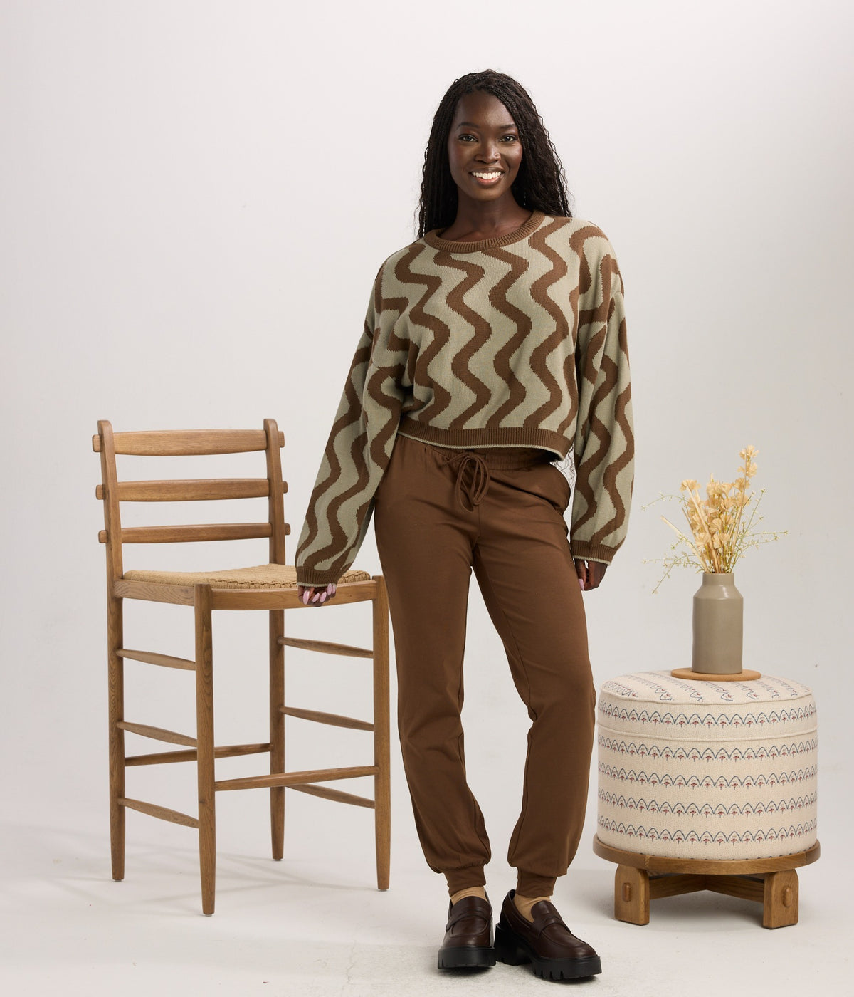 Ingrid Sweater - Squiggles