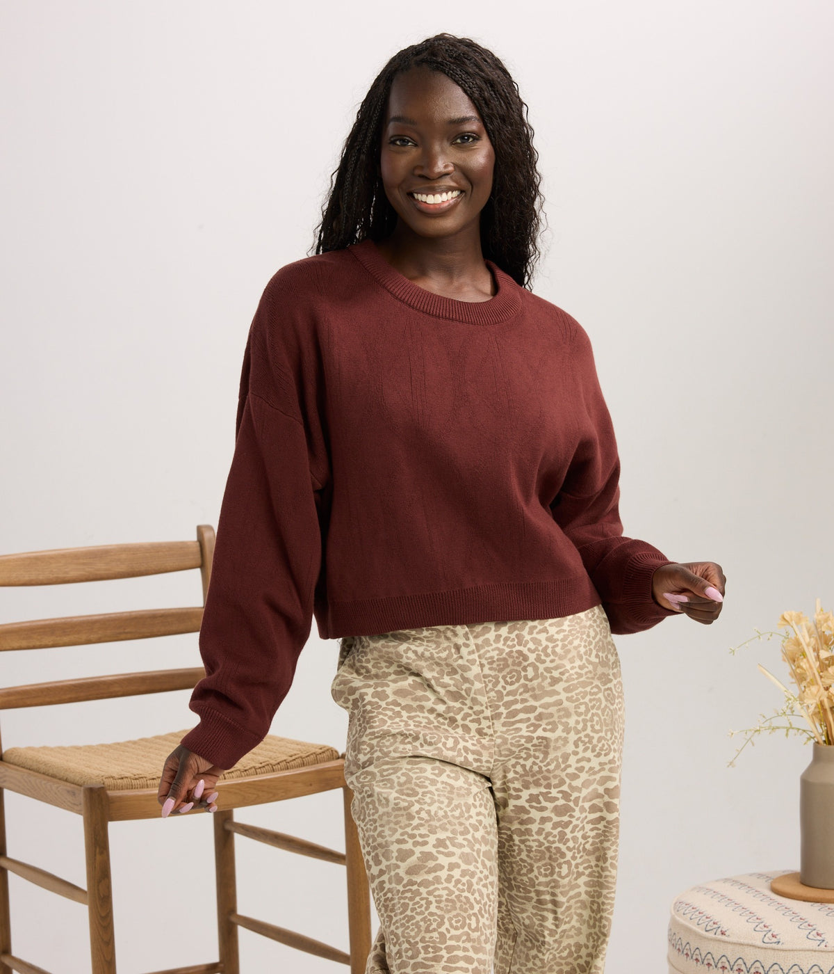 Andra Sweater - Raisin